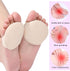 Ball of Foot Cushions (5 Pairs), Metatarsal Pads for Women & Men, Soft Reusable Forefoot Pads for Pain Relief