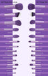 Koccido Makeup Brushes 22 Pcs Makeup Kit, Foundation Brush, Eyeshadow Brush Set (Purple, 22 Piece Set)