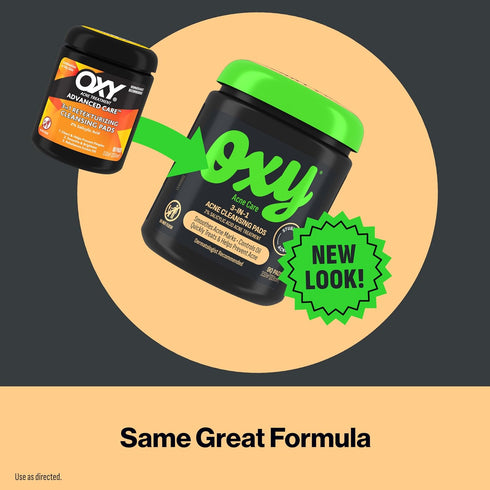 Oxy Maximum Action Treatment Pads, 90 Count - 3-In-1