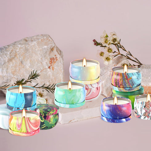 Onebird Set 36 Set, of Scented Candle Gift Natural Pure Soy Wax Aromatherapy Candles with Essential Oils for Home