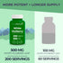 Mulberry 500mg Alba 200 200-Day White Leaf Extract - Sourced from Morus Leaf, Vegetarian Capsules, Supplement
