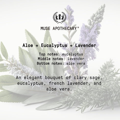 Muse Apothecary Room Ritual, 4 oz, Aromatic and Relaxing Room Mist Infused with Natural Essential Oils