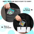 Sliverdew (7 Zippered Pill Pouch Reusable Pill Pouch Bags Storage Pouches with Slide Lock Pill Bags Small Portable Pill