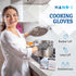 Disposable Grey Nitrile Gloves, 50 and 200 Count, Latex-Free Medical Gloves for Safety