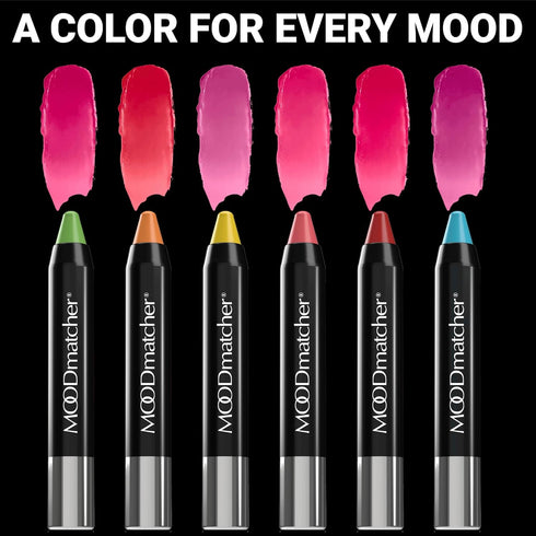 MOODmatcher Original Color Changing Lipstick – 12 Hours Long-Lasting, Moisturizing, Smudge-Proof, Premium Quality