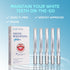 Teeth Whitening Pen, 5 Pens, 50+ Treatments, 35% Carbamide Peroxide Tooth Whitener Gel Brush