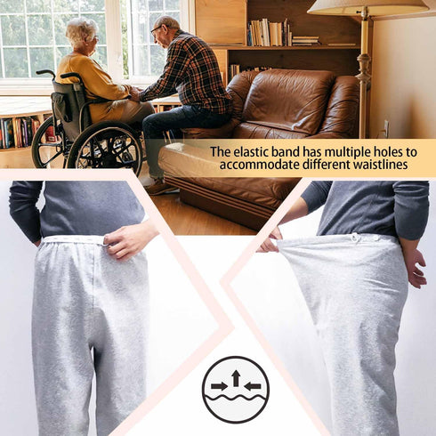YingXue Urine Incontinence Pants Adult Incontinence Leak-Protection, Washable with TPU Waterproof Fabric, Ideal