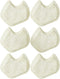 Premium Dancers Pads for Ball of Feet Pain - Sesamoiditis Pads - 12 Pieces, 1/4" Thick Adhesive Skived Felt, Right Foot
