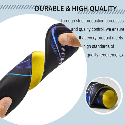 ISQFIQ 8MM Memory Foam Inserts for Women Thin Total Low Profile Design for Foot Pain Relief All Day Comfort Replacement