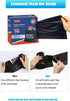 10 Gallon Drawstring Trash Bag, 0.9 Mil, 90 Count (Black, 10 Gallon)