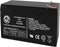AJC Battery Compatible with Tripp Lite OMNI1500LCDT 12V 7Ah UPS Battery