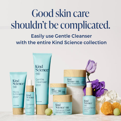 Kind Science by Ellen DeGeneres Gentle Face Cleanser - Makeup Remover with Vitamin C for Dry Skin - 4.5 fl oz