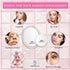 MIRRORVANA 20X & 15X Magnifying Mirror Set - Compact & Travel Ready Makeup Mirror with 3 Suction Cups, Sizes: 6" and 4".