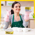 24 Pack Steel Scrub Sponges for Dishes, Non Scratch Scouring Sponge, Heavy Duty Dish Wash Kitchen Sponge for Pot