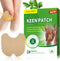 MQUPIN 24Pcs Knee Patches, Natural Knee Pain Relief Arthritis Patch for Back, Neck, Shoulder Pain