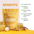 Immune, 30 Paleovalley Organic Superfood Golden Milk - Focus, Cognitive, Longevity - Turmeric, MCT-Rich Coconut Milk