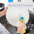 Scrub Daddy Dish Daddy Dish Wand & Refill Heads, Soap Dispensing Dish Brush, Texture Changing Washing Up Sponge