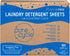 Pure Cycle Laundry Detergent Sheets - No Spill Travel Pack, 160 Loads, Fragrance Free