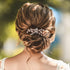 Unicra Bride Wedding Crystal Hair Pins - Bridal Hair Pieces Wedding Accessories for Women and Girls, Pack of 1 (Rose