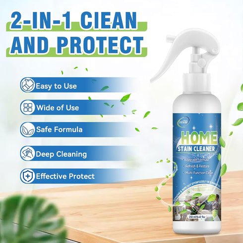 Wall Cleaner Spray, Household Mold Stain Cleaning Spray Deep Clean, All-Purpose Cleaner Spray for Tiles, Walls