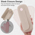 Travel Makeup Brush Holder, Upgrade Khaki Silicone Cosmetic Face Brushes Case, Magnetic Anti-fall Out Makeup Tools