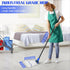 Commercial Heavy Duty Cotton Mop, Looped-End String Wet Mop for Floor Cleaning with Long Handle