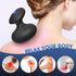 MANFLY Fully Waterproof Massage Ball, Portable Handheld Neck Massager, Multifunctional Rechargeable Muscle Massage Tool