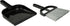 Detailer's Choice Broom and Dust Pan, Black, 4B3208