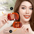 RC ROCHE ORNAMENT 6 Pcs Flat Hair Clips, Strong Hold Grip Barrettes for Thick Hair, Medium Brown