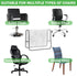 Salon Chair Cover 20"x 15"x 4.5" Black, Protectors for Most Salon Chairs, Reinforced Precision Stitched Clear Covers