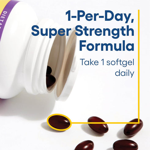 Natural Factors Coenzyme Q10 200 mg, High Potency Supplement for Energy, Heart and Cognitive Support