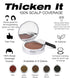 Thicken It Hair Powder - LIGHT BROWN - 100% Scalp Coverage, Talc-Free, Water Resistant Hair Loss Concealer