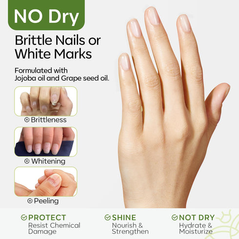 Modelones Acetone Nail Polish Remover, Professional Gel Polish Remover, Nail Glue Remover with Jojoba Oil for Nail