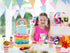 24pcs Art Painting Character Cocktail Drink Straws and Brushes for Birthday Party Supplies, Welcome Back to School