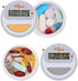 Portable Pill Organizer Dispenser with Timer Cap for Medication, Supplements and Vitamins.
