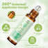 ZKONLY 4 0.34 oz Patio,Summer Citronella Oil Roll On for Camping Travel, PCS X fl Natural Lemongrass Oils, Essentials