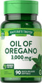 Oregano Oil Softgels, 3000mg, 90 Pills, Contains Carvacrol, Non-GMO, Gluten Free by Nature's Truth