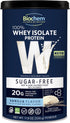 Biochem 100% Whey Sugar-Free Vanilla, 20g, 11.8oz, Certified Vegetarian, Gluten Free, Non-GMO, Keto Friendly