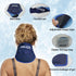 MR.ICE Neck Ice Pack for Injuries, Reusable Cold Pack for Neck - Gel Ice Pack for Neck and Shoulders with Plush Backing