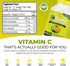 Buffered Vitamin C Powder Supplement, High Absorption Immune Support Drink, Organic, Vegan, Sugar-Free, Lemon Lime 26oz