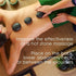 Massage Stones Essential Hot Stones for Massage, 6 Medium Hot Rocks Massage Kit for Relaxation and Pain Relief