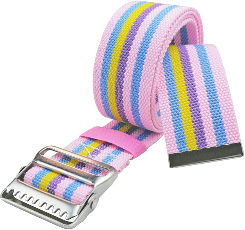 LAMBOX Gait Belt-Walking Transfer Belt with Belt Loop Holder for Seniors, Caregiver, Nurse, Therapist