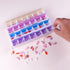 Apex 7-Day Mediplanner Pill Organizer, Weekly, 4 Times A Day, Color-Coded, Easy-Open, See-Through Lids