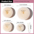 Teenitor Hair Bun Shaper Set with 20pcs Extra-large, Large, Medium, Small Doughnuts Ring Stylers, Blonde Bobby Pins