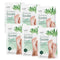 Epielle Nourishing Foot Masks - Hemp & Rosemary Extract for Deep Moisturizing, 100% Vegan & Cruelty-Free, 6 Pack Socks