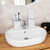 Travel Toothbrush Cup Case, Portable PP Seal Holder for Toothbrush & Toothpaste, Multi-Function Container (White)