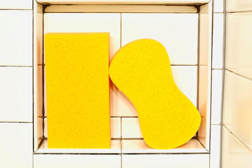 Large Sponges for Cleaning - 2 Pack Multi-Purpose Household Cleaning Sponges, Tile Grout & Car Washing Sponges