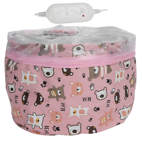 Electric Hair Heating Adjustable Oil Treatment Steamer Hat - Cordless Deep Conditioning Tool