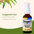 Herbs Etc. Singer's Saving Grace Lemon & Honey, Herbal Remedy Spray, 1 fl oz, Throat Relief