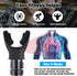 Breathe Trainer, Portable Adjustable Muscle Trainer for Daily Fitness Training, Easy to Clean (Black)